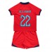 Cheap England Jude Bellingham #22 Away Football Kit Children World Cup 2022 Short Sleeve (+ pants)